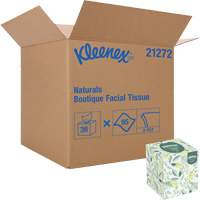 Papiers-mouchoirs Naturals Boutique* de Kleenex, 2 pli, 7,8" lo x 8,3" la, 95 feuilles/boîte Equipment World