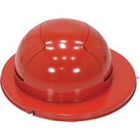 Drum Waste Disposal Top, Dome Lid, Metal, Fits Container Size: 23-1/2" Dia. Equipment World