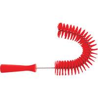 Brosse recourb&eacute;e, Soies Moyen/Ferme, Longueur de 15-1/2", Rouge Equipment World