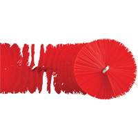 Brosse recourb&eacute;e, Soies Moyen/Ferme, Longueur de 15-1/2", Rouge Equipment World