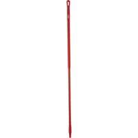 Handle, Broom/Scraper/Squeegee, Red, Ergonomic, 59" L Equipment World