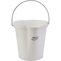Food Hygiene Bucket, White, 3 US gal. Equipment World