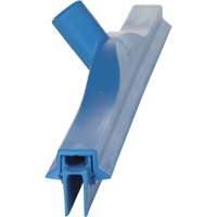 Double Blade Ultra Hygiene Squeegee, 24", Blue Equipment World