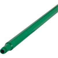 Ultra Hygiene Handle, Broom/Scraper/Squeegee, Green, Ergonomic, 59" L Equipment World