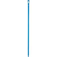 Ultra Hygiene Handle, Broom/Scraper/Squeegee, Blue, Ergonomic, 59" L Equipment World