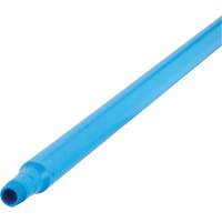 Ultra Hygiene Handle, Broom/Scraper/Squeegee, Blue, Ergonomic, 59" L Equipment World