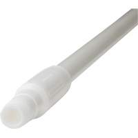 Handle, Broom/Scraper/Squeegee, White, Standard, 59" L Equipment World
