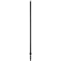 Deck Scrub Handle, Brush/Pad Holder, Black, Telescopic, 62"-113" L Equipment World