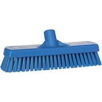 Deck & Wall Scrub Brush, Stiff Bristles, 12", Polyester, Blue Equipment World