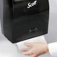 Scott&reg; Essential Hand Towel Roll Dispenser, Manual/No-Touch, 12.63" W x 10.2" D x 16.13" H Equipment World
