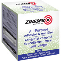 All-Purpose Adhesive and Wall Size, 227 g, Kit, Clear Equipment World