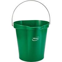 Seau pour l'hygi&egrave;ne des aliments, Vert, 3 gal. US Equipment World