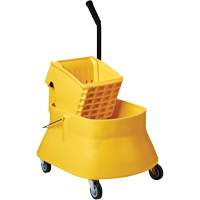 Champ Bucket & Wringer Combo, Side Press, 7.5 US Gal. (30 Quarts), Yellow Equipment World