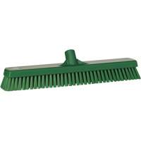 Brosse &agrave; r&eacute;curer pour planchers et murs, Crins Ferme, 19", Polyester, Vert Equipment World