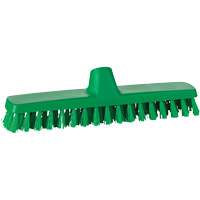 Brosse &agrave; r&eacute;curer ColorCore pour murs, Soies Ferme, Longueur de 12", Vert Equipment World