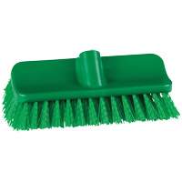 Brosse &agrave; angle double ColorCore pour surfaces hautes et basses, Soies Ferme, Longueur de 10", Vert Equipment World