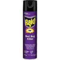 Insecticide pour punaises de lit Raid, 350 g, Canette a&eacute;rosol, &agrave; base de solvant Equipment World