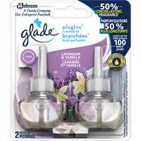 Glade&reg; PlugIns&reg; Scented Oil Refills, Lavender & Vanilla, Cartridge Equipment World