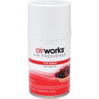 AirWorks&reg; Metered Air Fresheners, Fruit Basket, Aerosol Can Equipment World