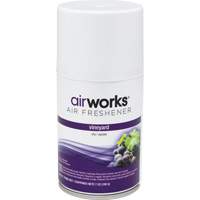AirWorks<sup>®</sup> Metered Air Fresheners, Vineyard, Aerosol Can JM612 | Equipment World