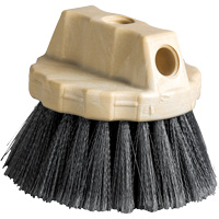 Brosse pour fen&ecirc;tres &agrave; soies fleur&eacute;es, 5" l, Soies Polypropyl&egrave;ne, Gris Equipment World
