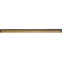 Window Squeegee Channel and Rubber, 12", Rubber, Brass Frame Equipment World