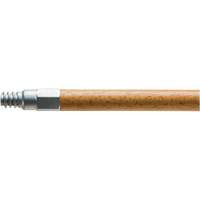 Handle with Metal Tip, Wood, ACME Threaded Tip, 15/16" Diameter, 54" Length Equipment World