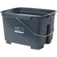 Seau double, Capacit&eacute; de 4,75 gal. US (19 pintes), Gris Equipment World