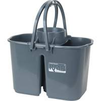 Seau et essoreuse pour vadrouille, Passoire, 3,75 gal. US (15 pintes), Gris Equipment World
