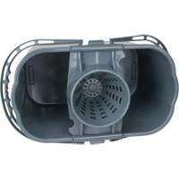 Seau et essoreuse pour vadrouille, Passoire, 3,75 gal. US (15 pintes), Gris Equipment World