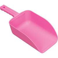 Large Hand Scoop, Plastic, Pink, 82 oz. Equipment World