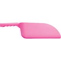 Large Hand Scoop, Plastic, Pink, 82 oz. Equipment World
