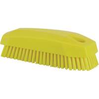 Hand Brush, Stiff Bristles, 5" Long, Yellow Equipment World