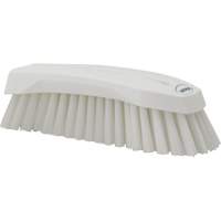 Grande brosse &agrave; main oblique, Soies Ferme, Longueur de 8", Blanc Equipment World