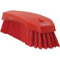 Grande brosse &agrave; main oblique, Soies Ferme, Longueur de 8", Rouge Equipment World