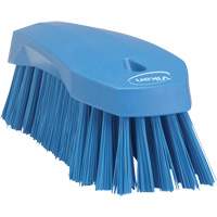 Grande brosse &agrave; main oblique, Soies Ferme, Longueur de 8", Bleu Equipment World