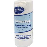 Snow Soft Premium Kitchen Towels, 2 Ply, 85 Sheets/Roll, 8" W, 11" L Equipment World