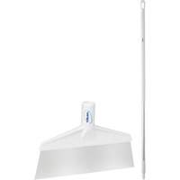Grattoir &agrave; plancher avec manche, Blanc, 9-3/5" la x 55-9/10" lo Equipment World