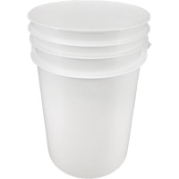 Heavy-Duty Pail, Plastic, 6 gal. Equipment World