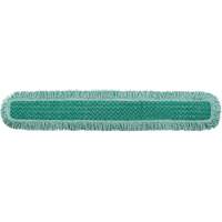 Tampon avec frange pour vadrouille &agrave; &eacute;pousseter Hygen, Style Boucles et crochets, Microfibre, 52" lo x 9" la Equipment World