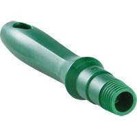 Mini Handle, Brush/Pad Holder/Scraper/Squeegee, Green, Standard, 6-1/4" L Equipment World
