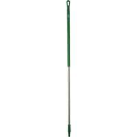 Handle, Broom/Brush/Pad Holder/Scraper/Squeegee, Green, Ergonomic, 59" L Equipment World