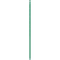 Ultra Hygiene Handle, Broom/Brush/Pad Holder/Scraper/Squeegee, Green, Ergonomic, 67" L Equipment World