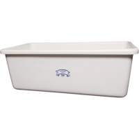 Transport Storage Tub, Plastic, White Equipment World