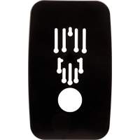 Plaque murale de rechange universelle pour distributeur de savon Equipment World