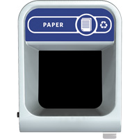 Configure Paper Waste Container, Bulk/Curbside/Deskside, Steel, 45 US gal. Equipment World