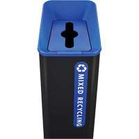 Sustain Mixed Recycling Container, Bulk, Plastic, 15 US gal. Equipment World