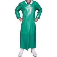 Top Dog 6 Mil. Gown, Large, Green, Polyurethane Equipment World