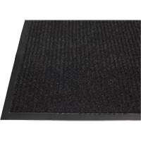 Tapis &agrave; nervures doubles, Essuie-pieds/grattoir, 3' x 5' x 1/4", Charbon Equipment World