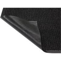 Tapis &agrave; nervures doubles, Essuie-pieds/grattoir, 3' x 5' x 1/4", Charbon Equipment World